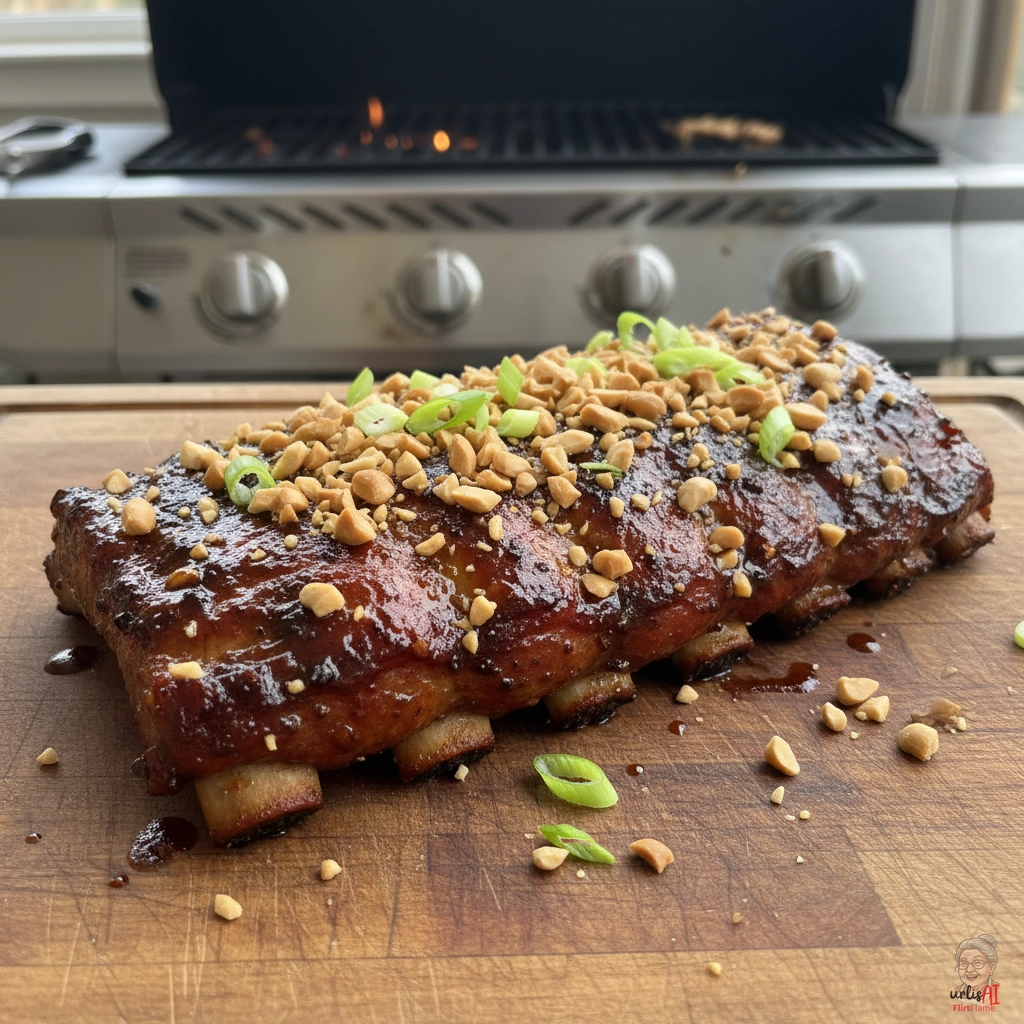 Java Satay Ribs — Gasgrill