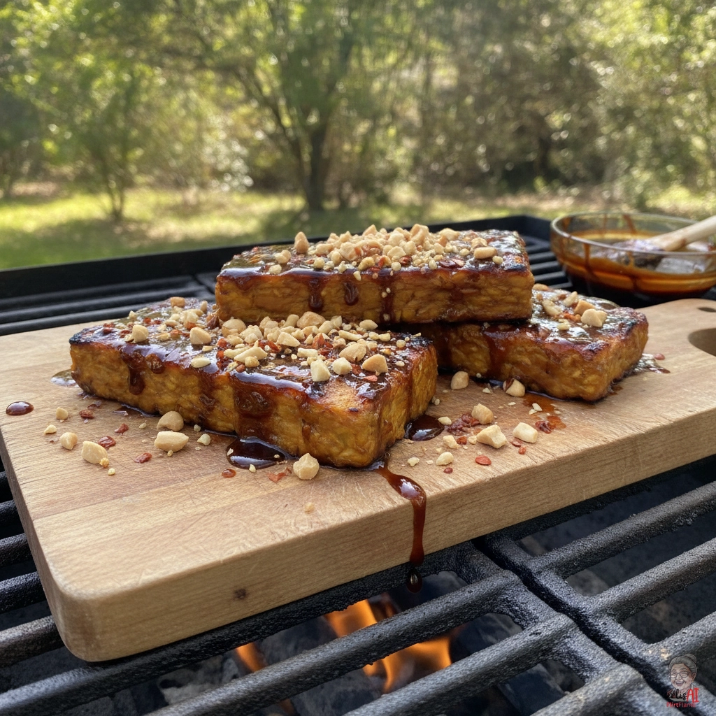 Java Soja Tempeh — Gasgrill