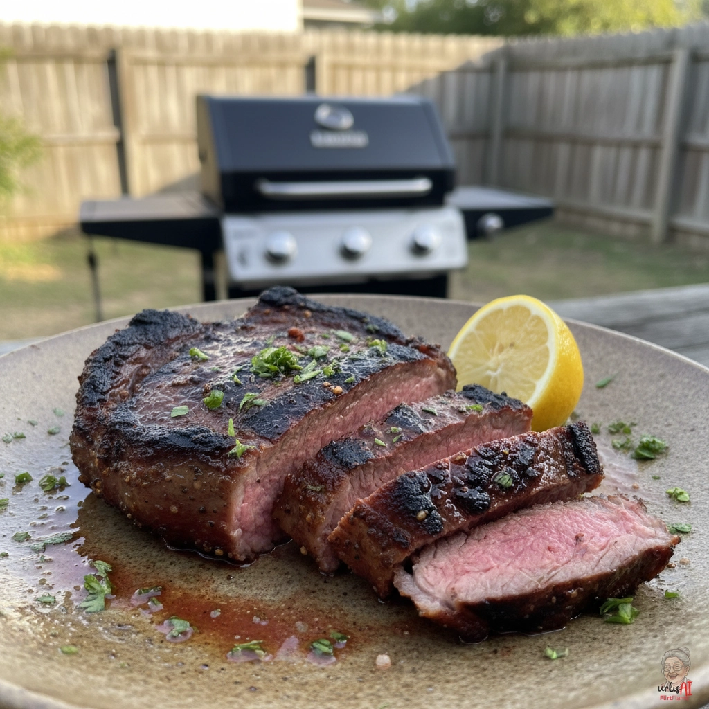 Jerusalem Paprikalamm — Gasgrill
