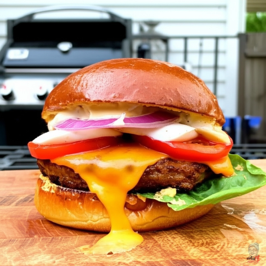 Käsethrons Schmelzkunst — Gasgrill