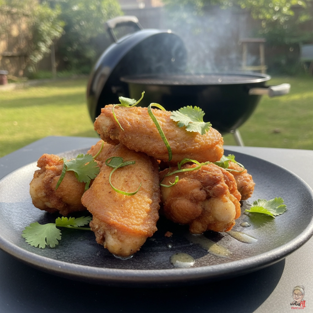Kaffir Lime Wings — Kohlegrill