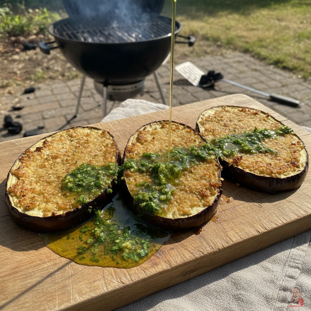 Knobi Aubergine — Kohlegrill