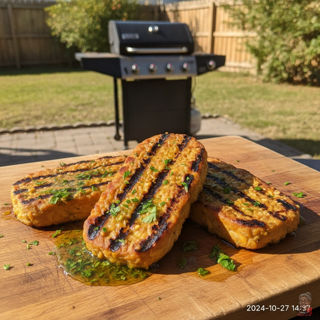 Knobi Soja Tempeh — Gasgrill