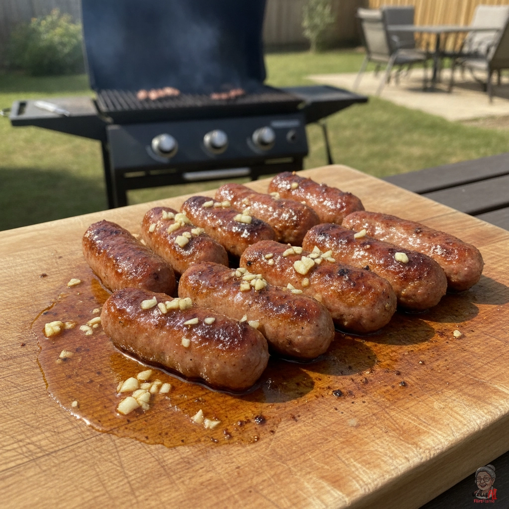 Knoblauch Cevapcici — Gasgrill