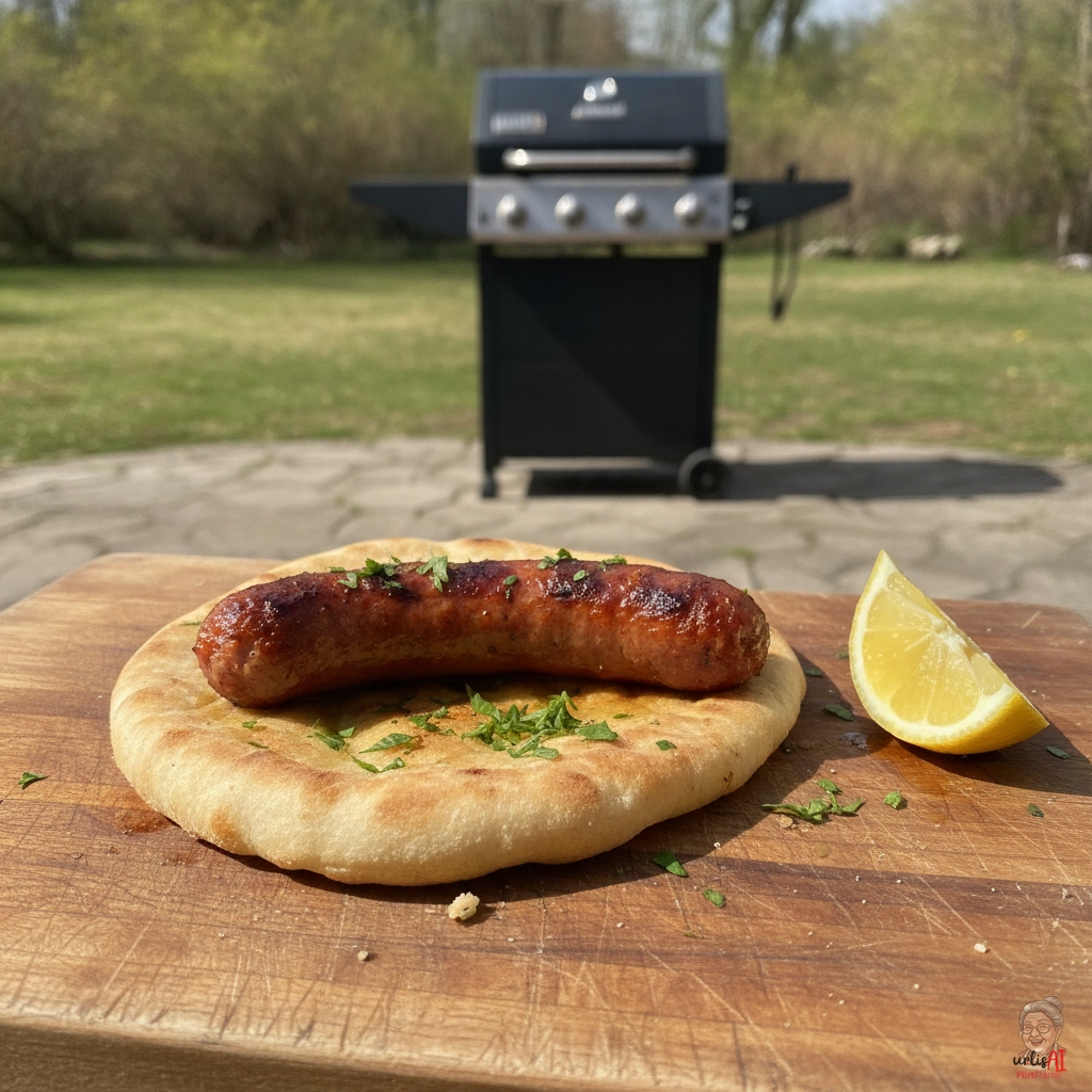 Knusprige Orientwurst — Gasgrill