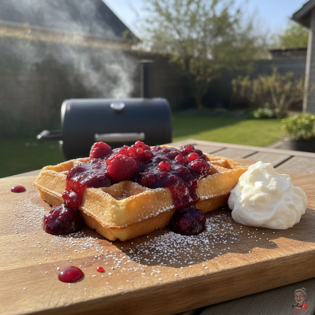 Kopenhagen Rødgrød Waffel — Smoker