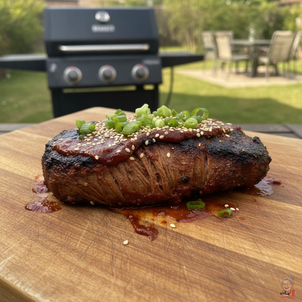 Korean Gochujang Seitan — Gasgrill