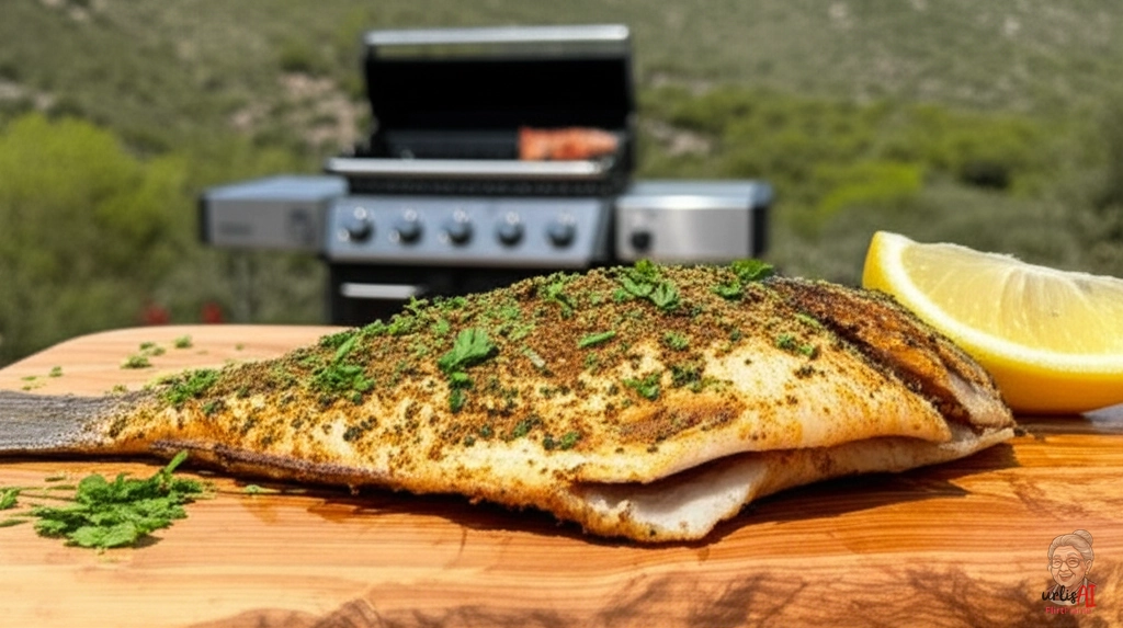 Kräuter Dorade — Gasgrill