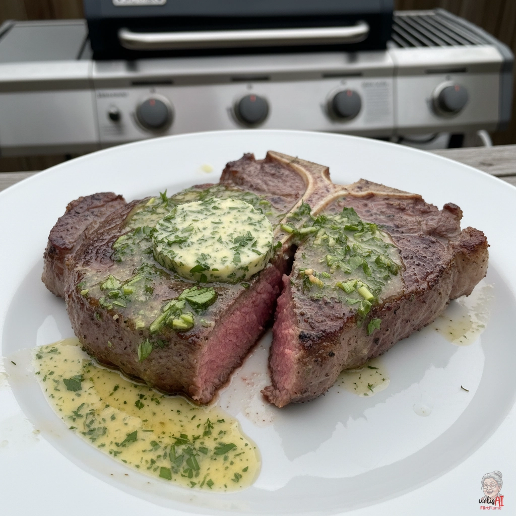 Kräuter Porterhouse — Gasgrill