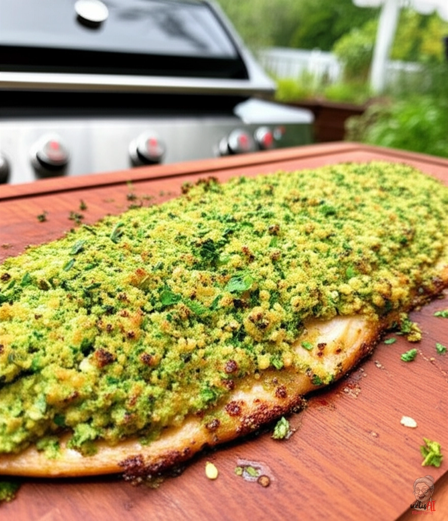 Kräutergarten Forelle — Gasgrill