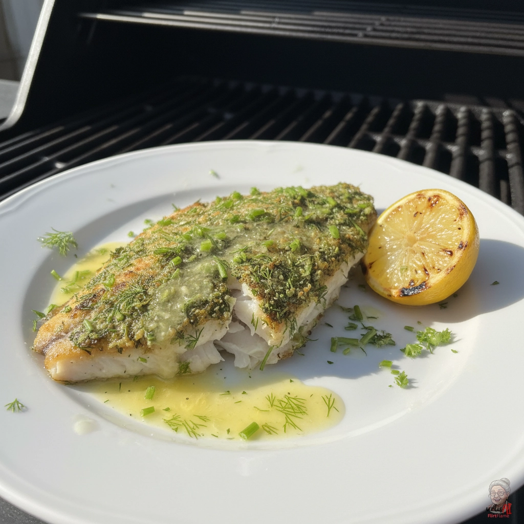 Kräuterscholle Sommerwind — Gasgrill