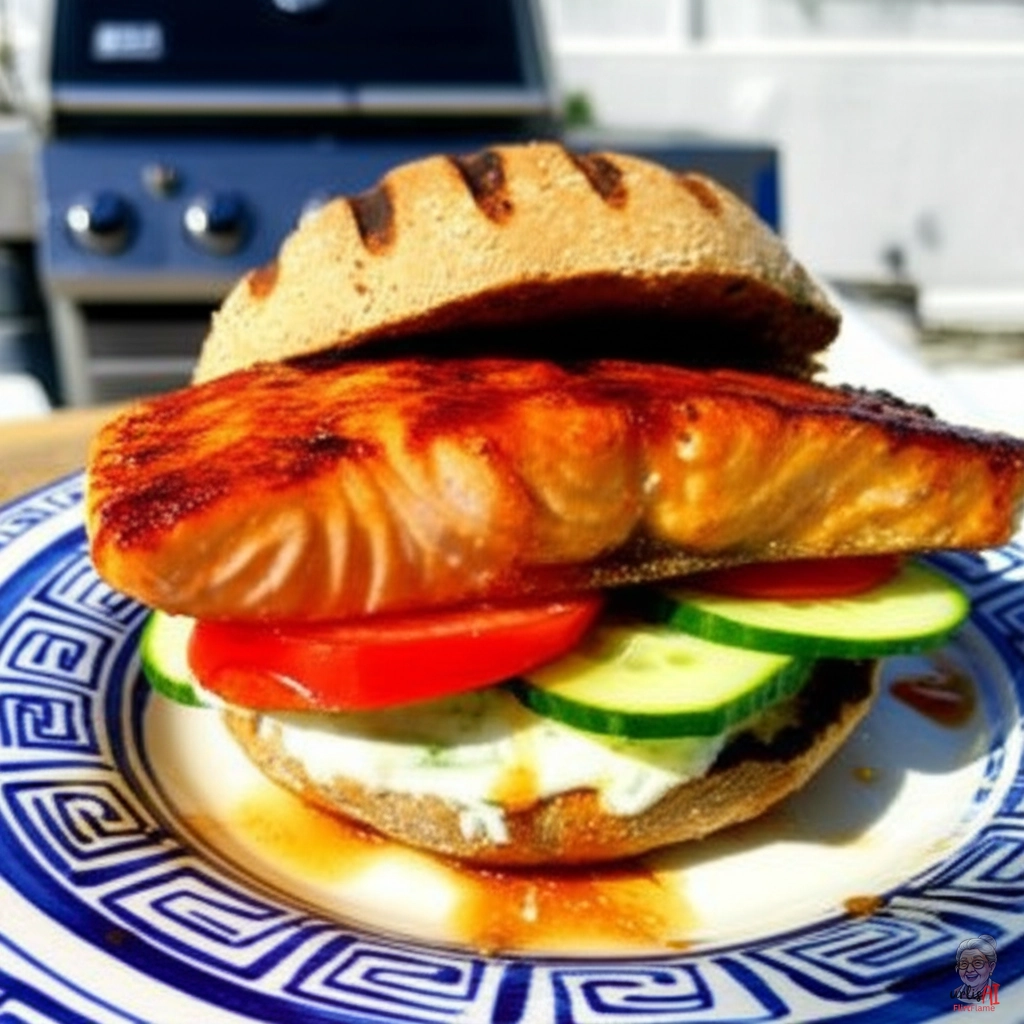 Kykladischer Honigglanz — Gasgrill