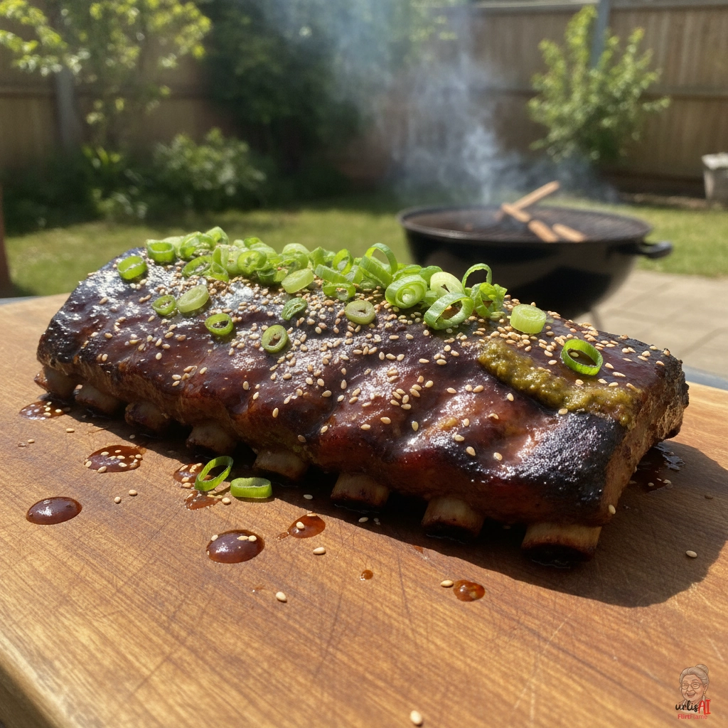 Kyoto Wasabi Ribs — Kohlegrill