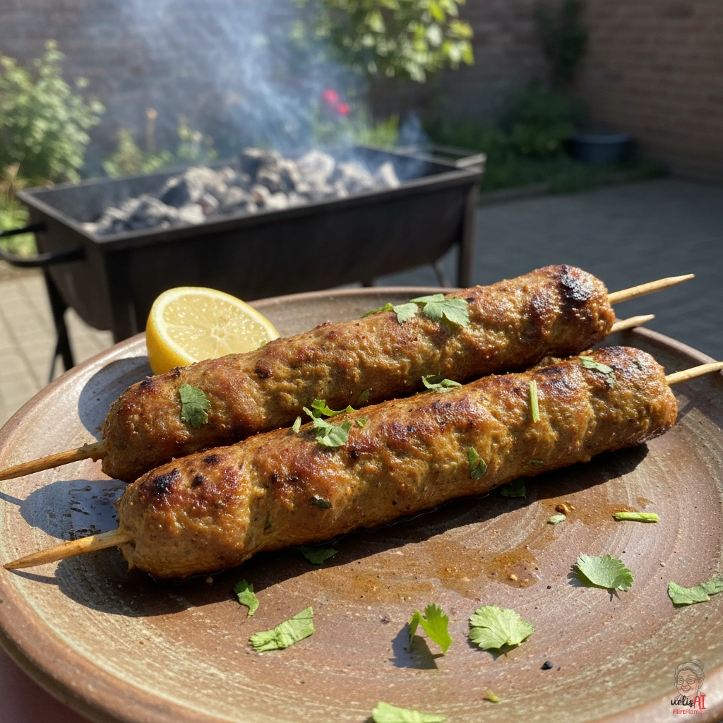 Lahore Seekhspieße — Kohlegrill