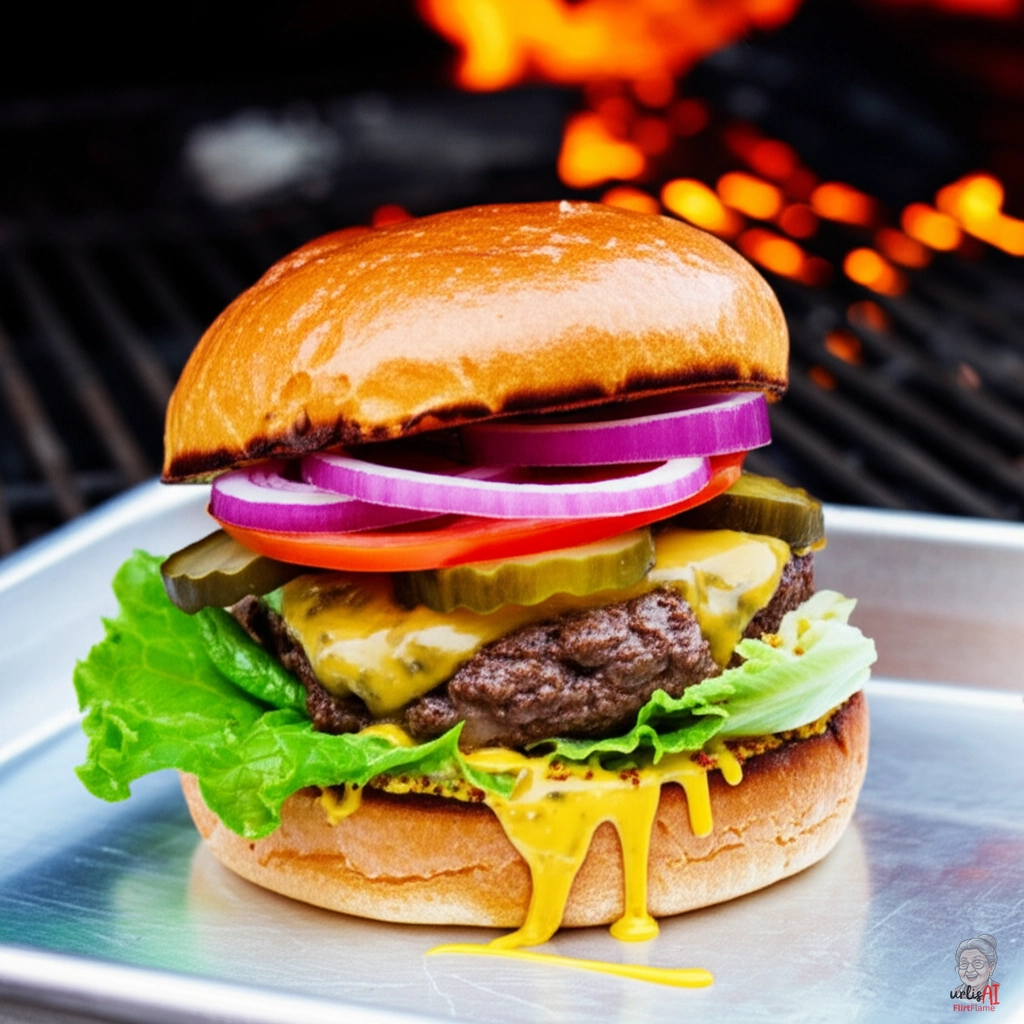 Lake Michigan Burger — Kohlegrill