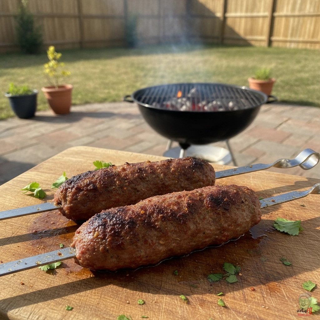 Lamm Lula Kebab — Kohlegrill