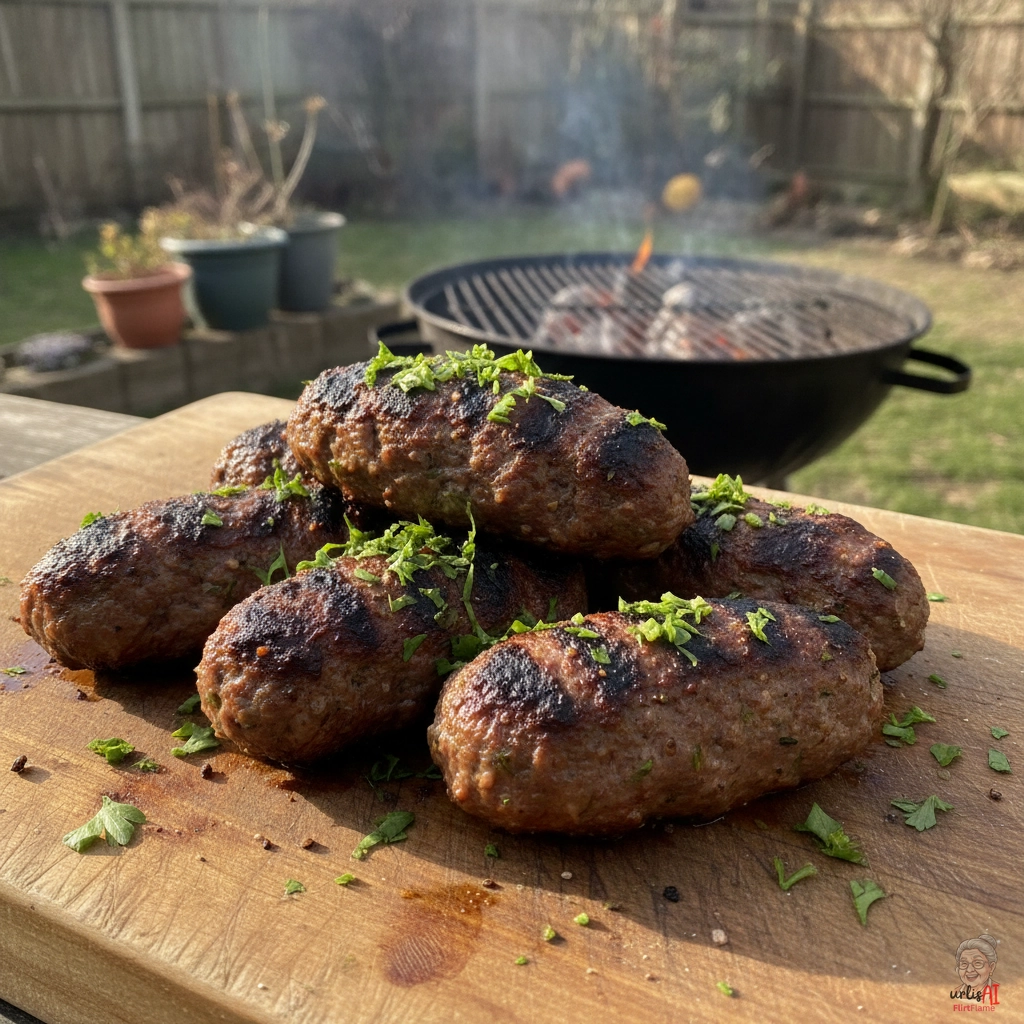 Lamm Türkische Köfte — Kohlegrill