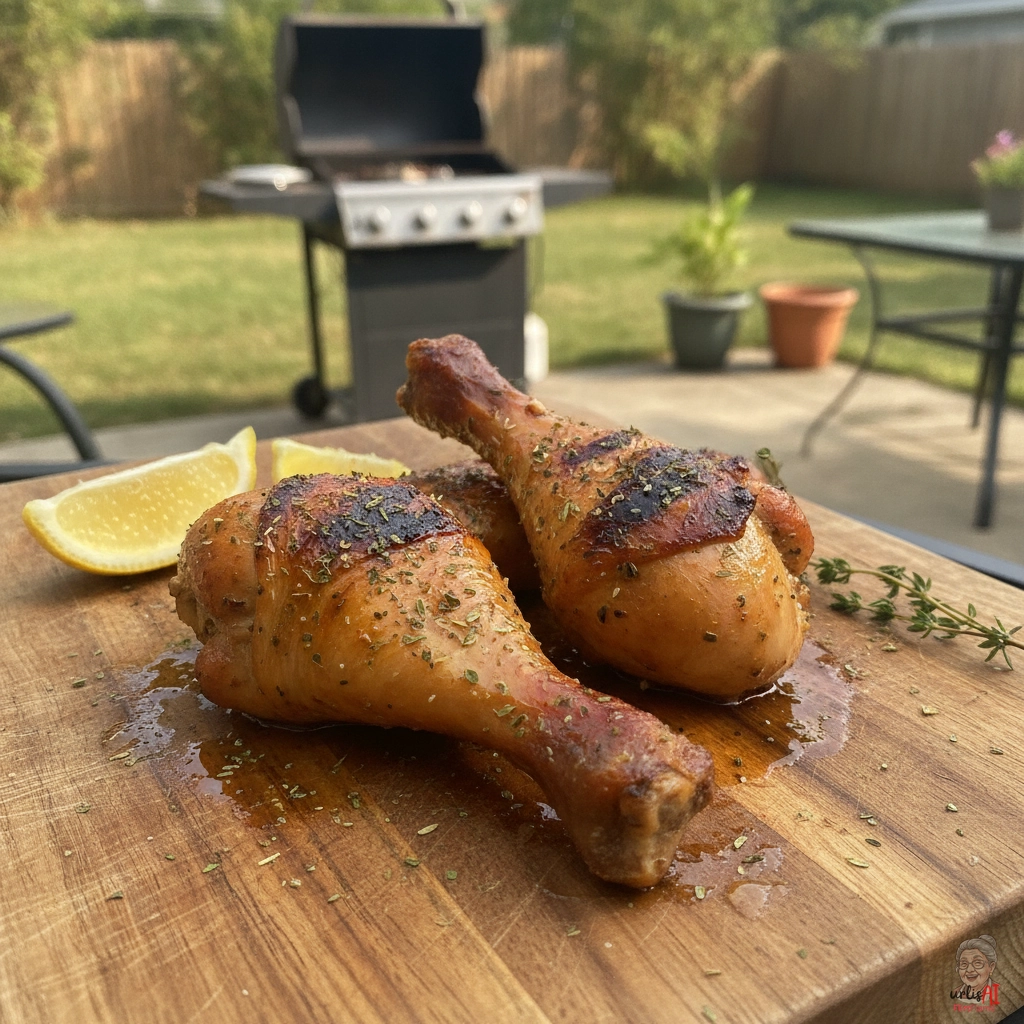 Lemon Herb Drumstick — Gasgrill