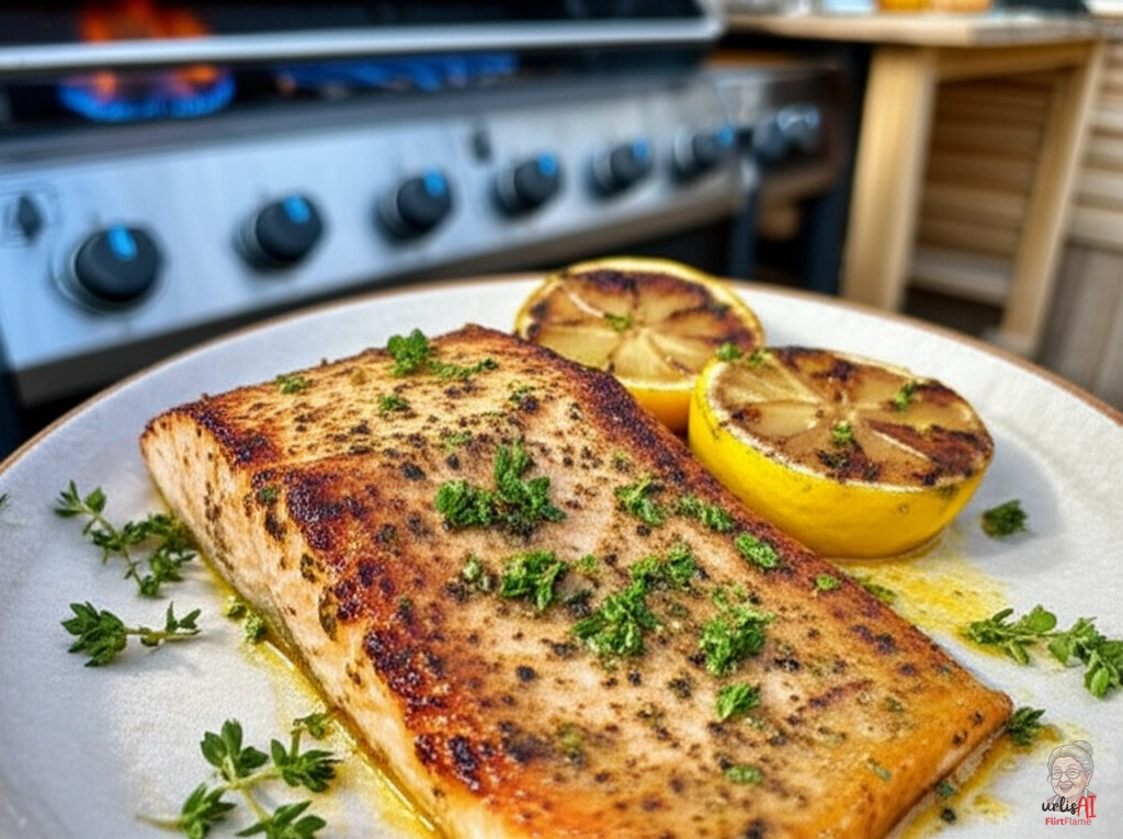 Lemon Herb Salmon — Gasgrill