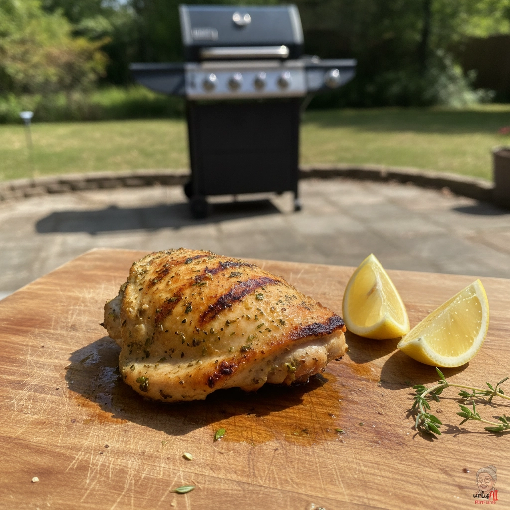 Lemon Herb Thigh — Gasgrill
