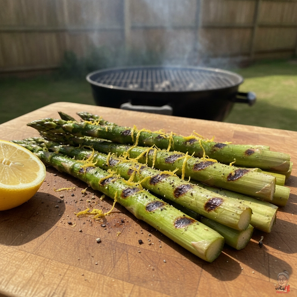 Lemon Pepper Asparagus — Kohlegrill