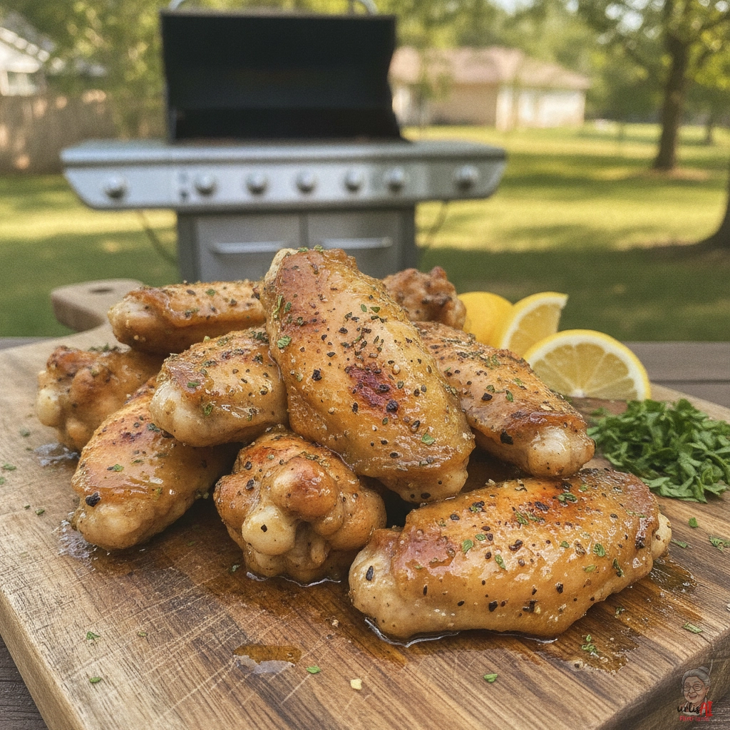 Lemon Pepper Wings — Gasgrill