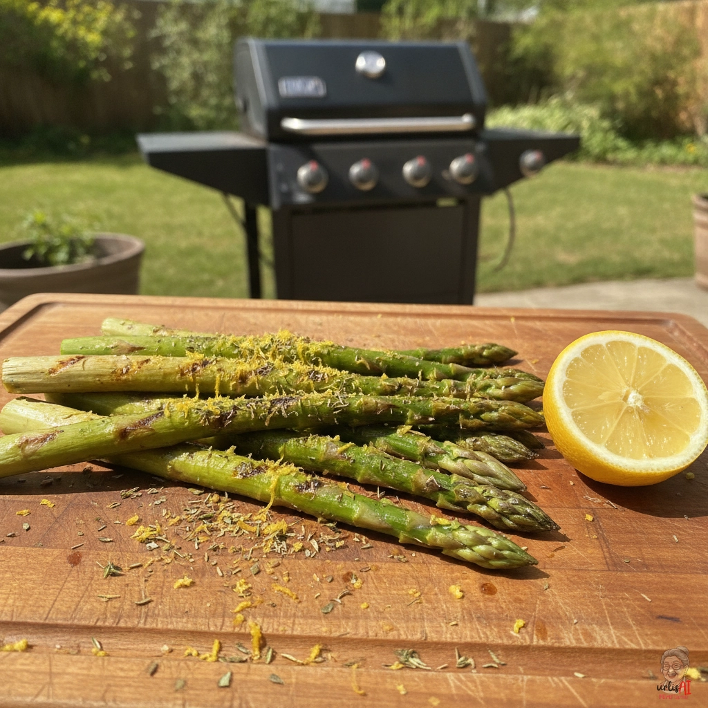 Lemon Thyme Asparagus — Gasgrill