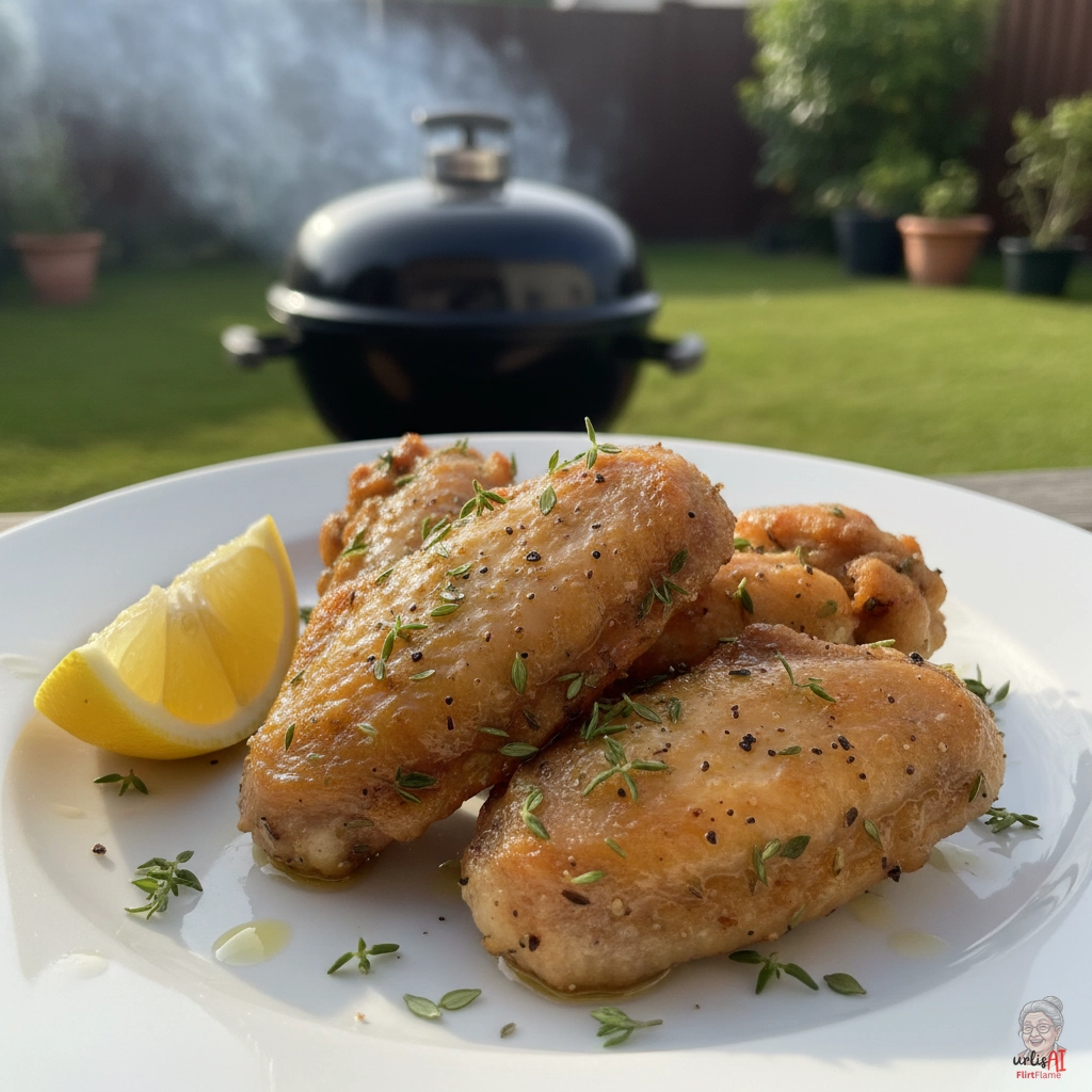 Lemon Thyme Wings — Kohlegrill