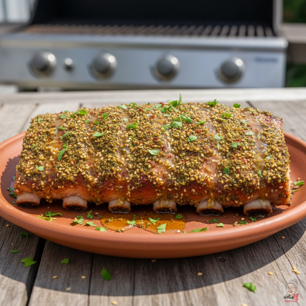 Levante Za'atar Ribs — Gasgrill
