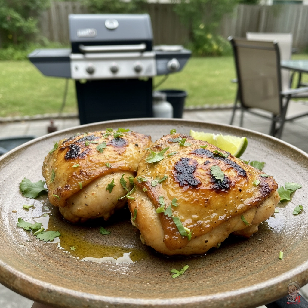Lima Limettenhuhn — Gasgrill
