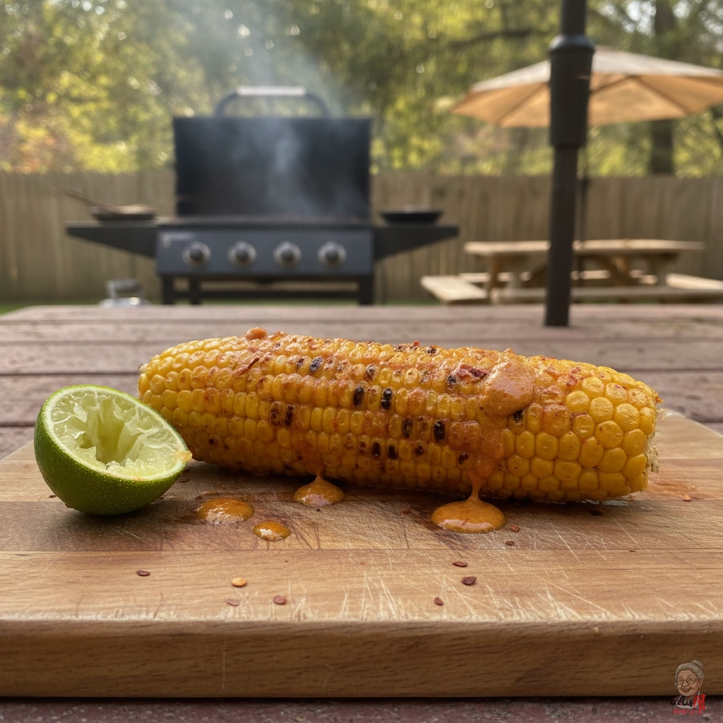 Lime Chili Corn — Gasgrill