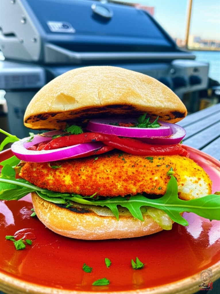 Lissabons Hafenfeuer — Gasgrill