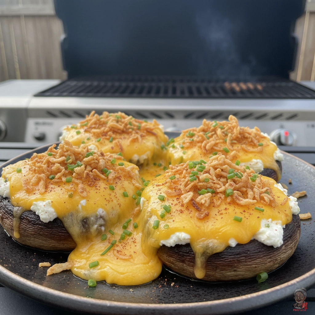 Loaded Pilzköpfe — Gasgrill