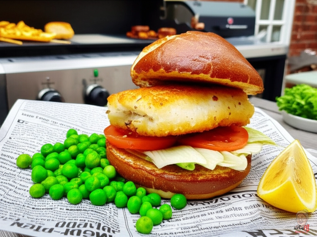 Londons Chipshopglut — Gasgrill