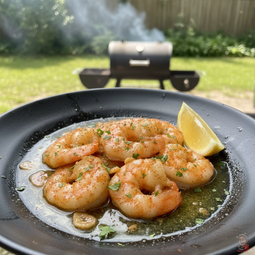 Louisiana Buttergarnelen — Smoker