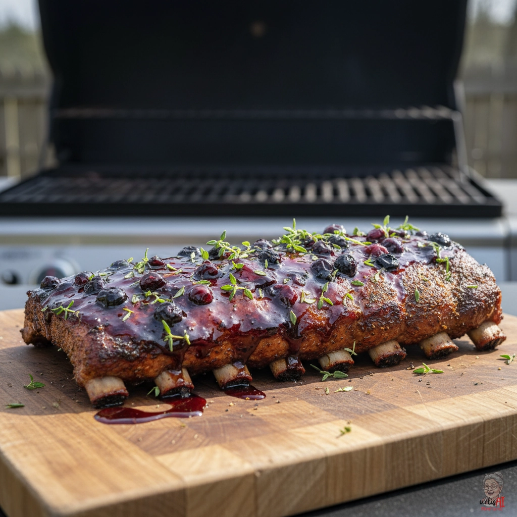 Maine Blueberry Ribs — Gasgrill
