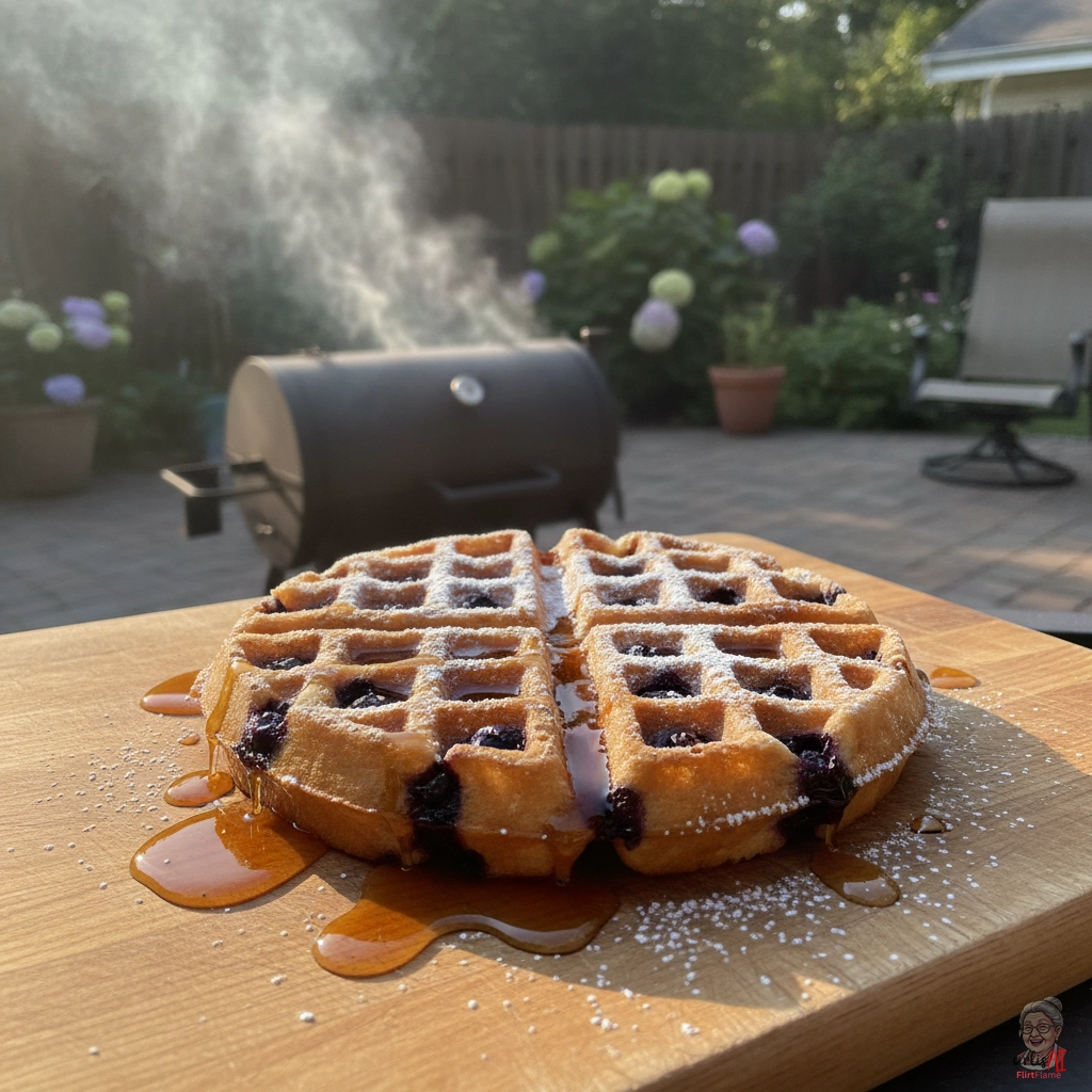 Maine Blueberry Waffel — Smoker