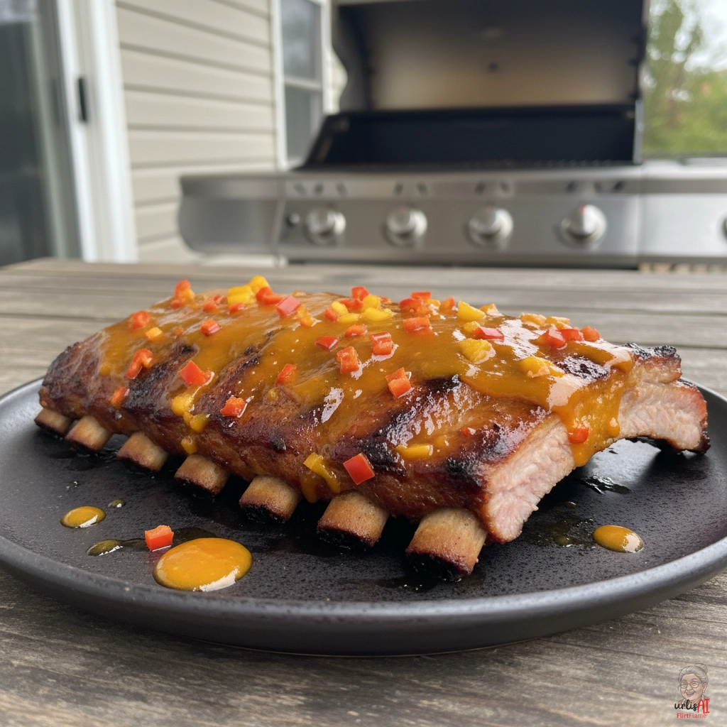 Mango Habanero Ribs — Gasgrill
