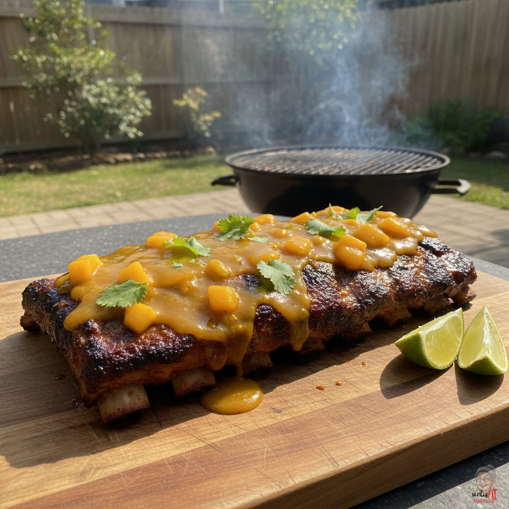 Mango Jalapeño Ribs — Kohlegrill