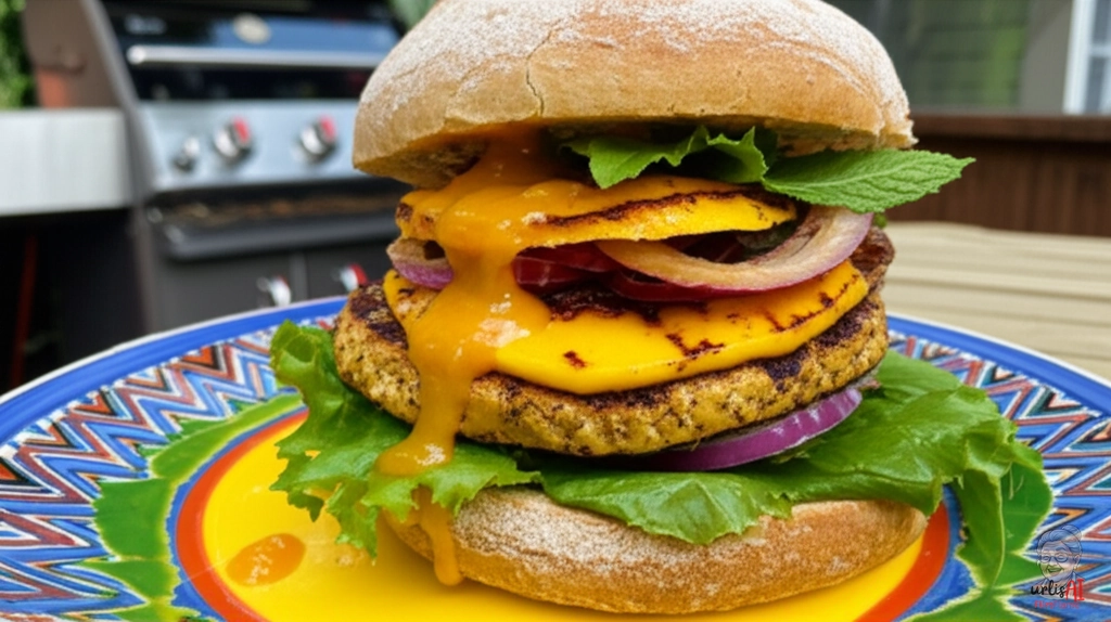 Mango Tango Burger — Gasgrill