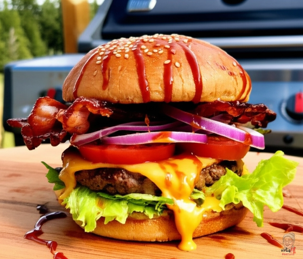 Maple Bacon Burger — Gasgrill