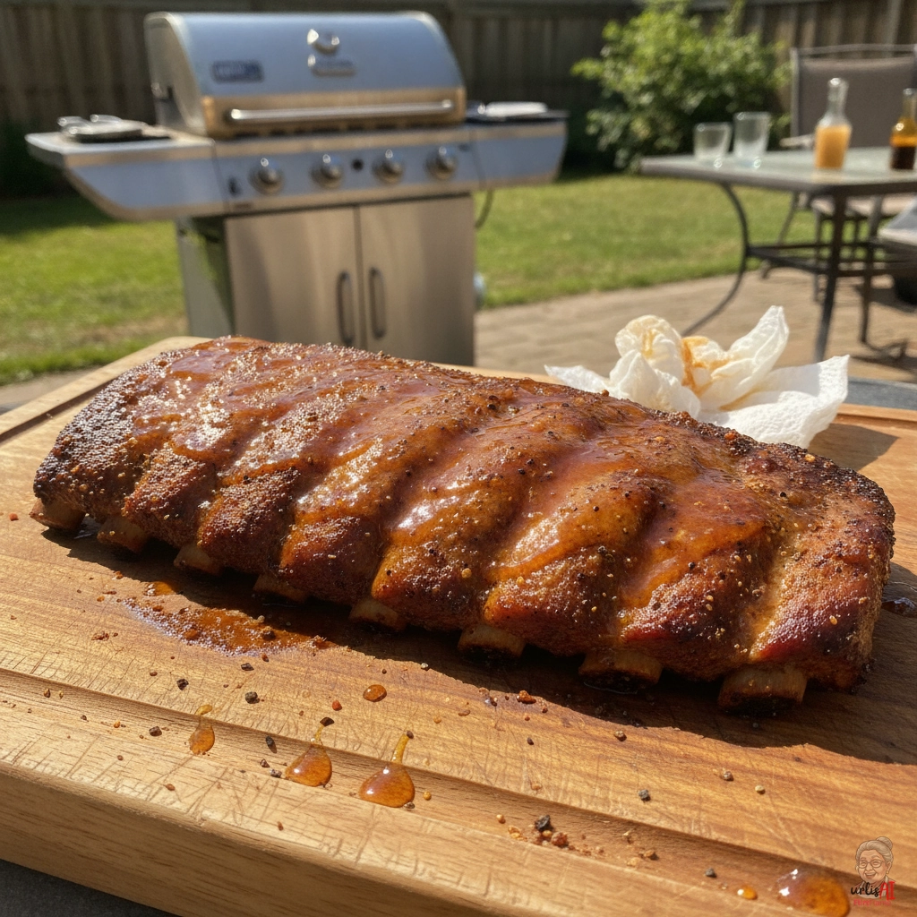 Maple Glazed Spareribs — Gasgrill
