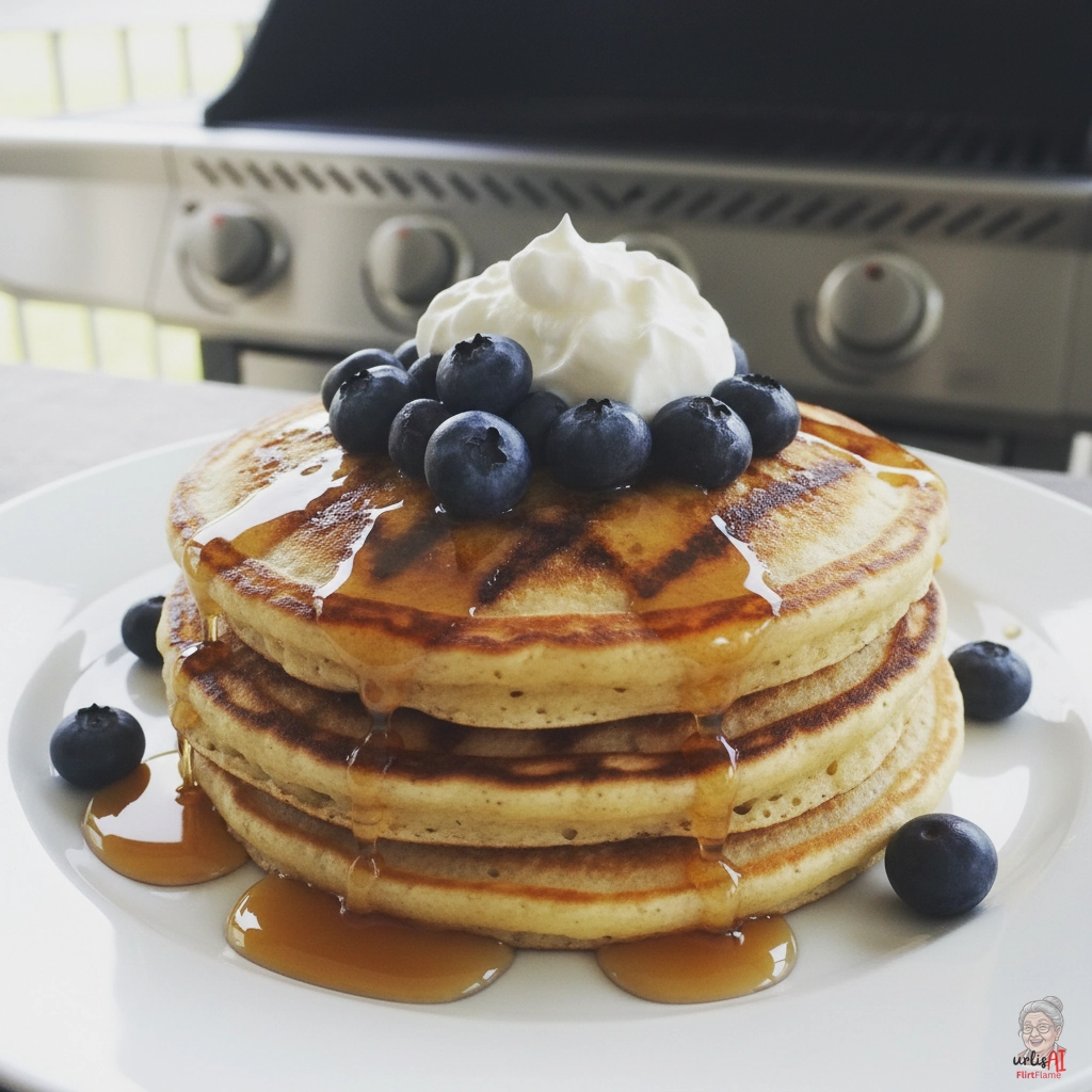 Maple Pancake Stack — Gasgrill