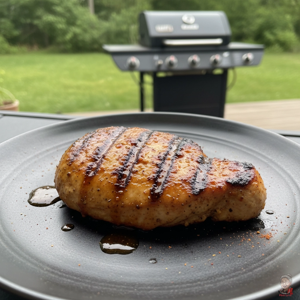 Maple Putensteaks — Gasgrill