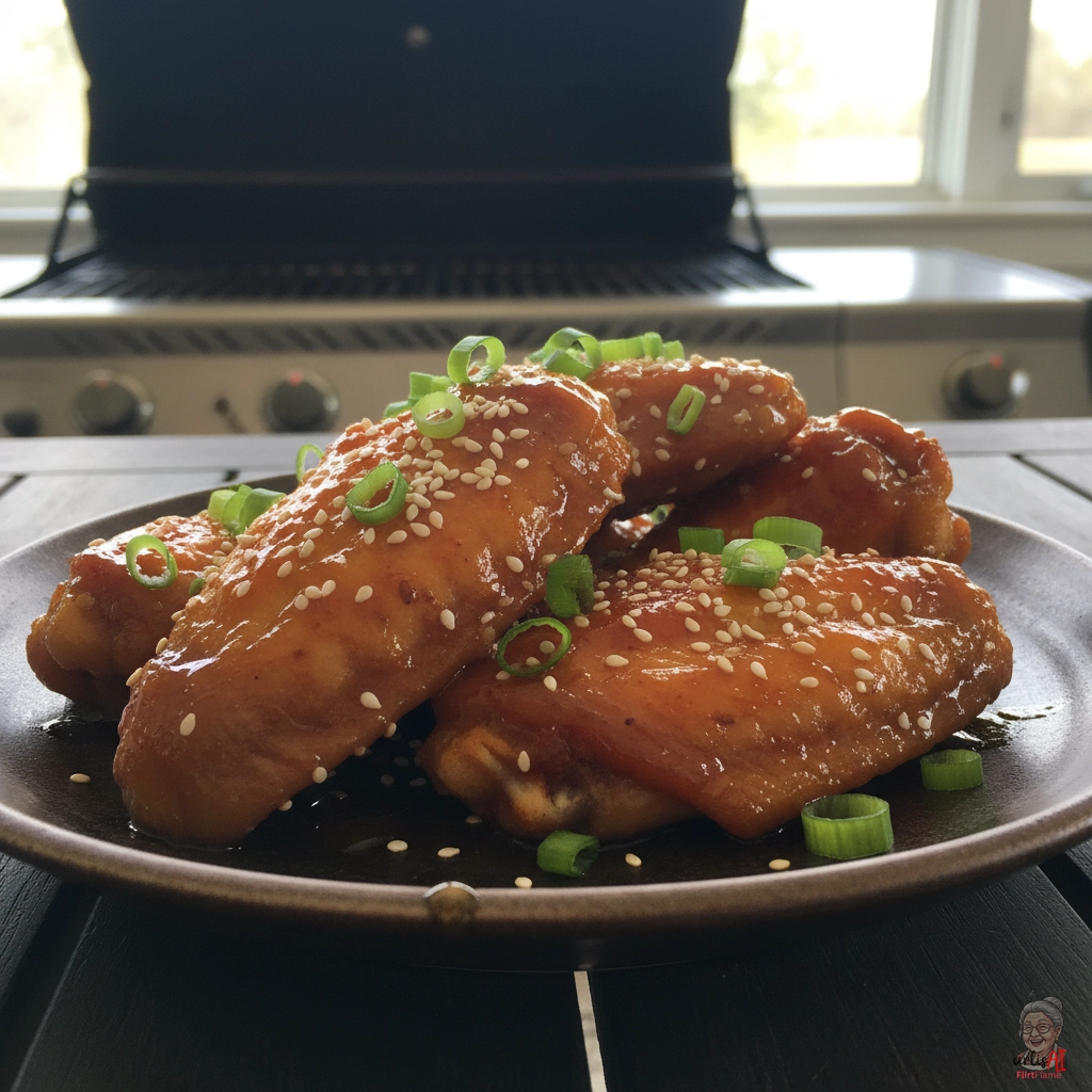 Maple Sriracha Wings — Gasgrill