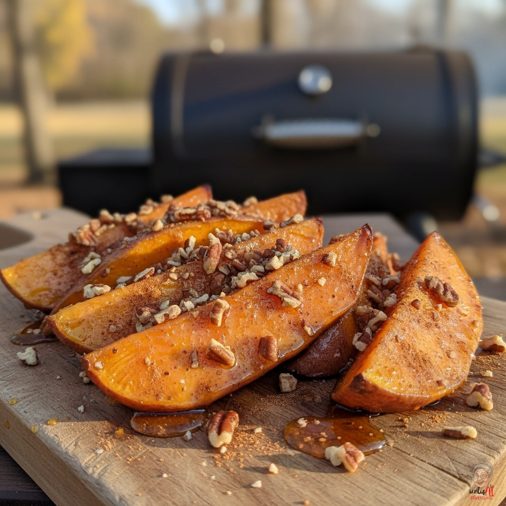 Maple Zimtkartoffeln — Smoker