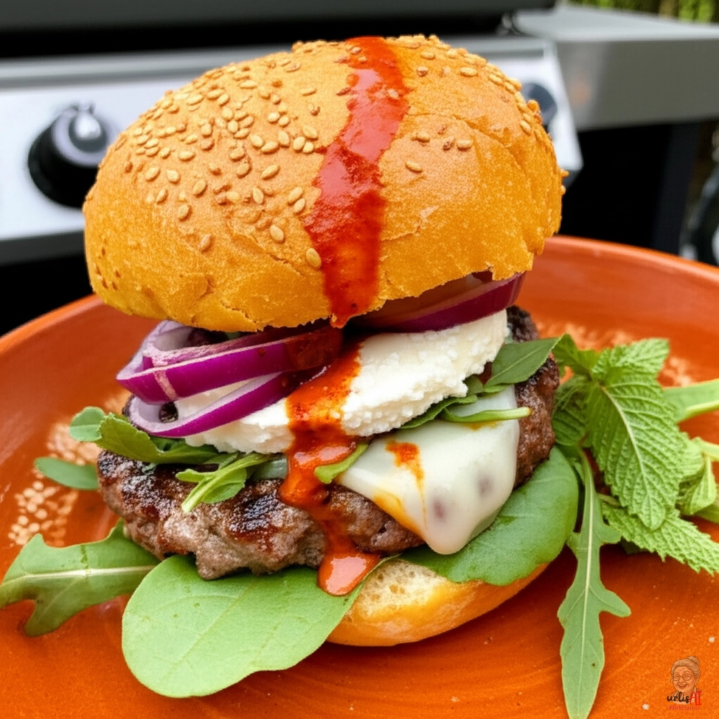 Marrakesch Burger — Gasgrill