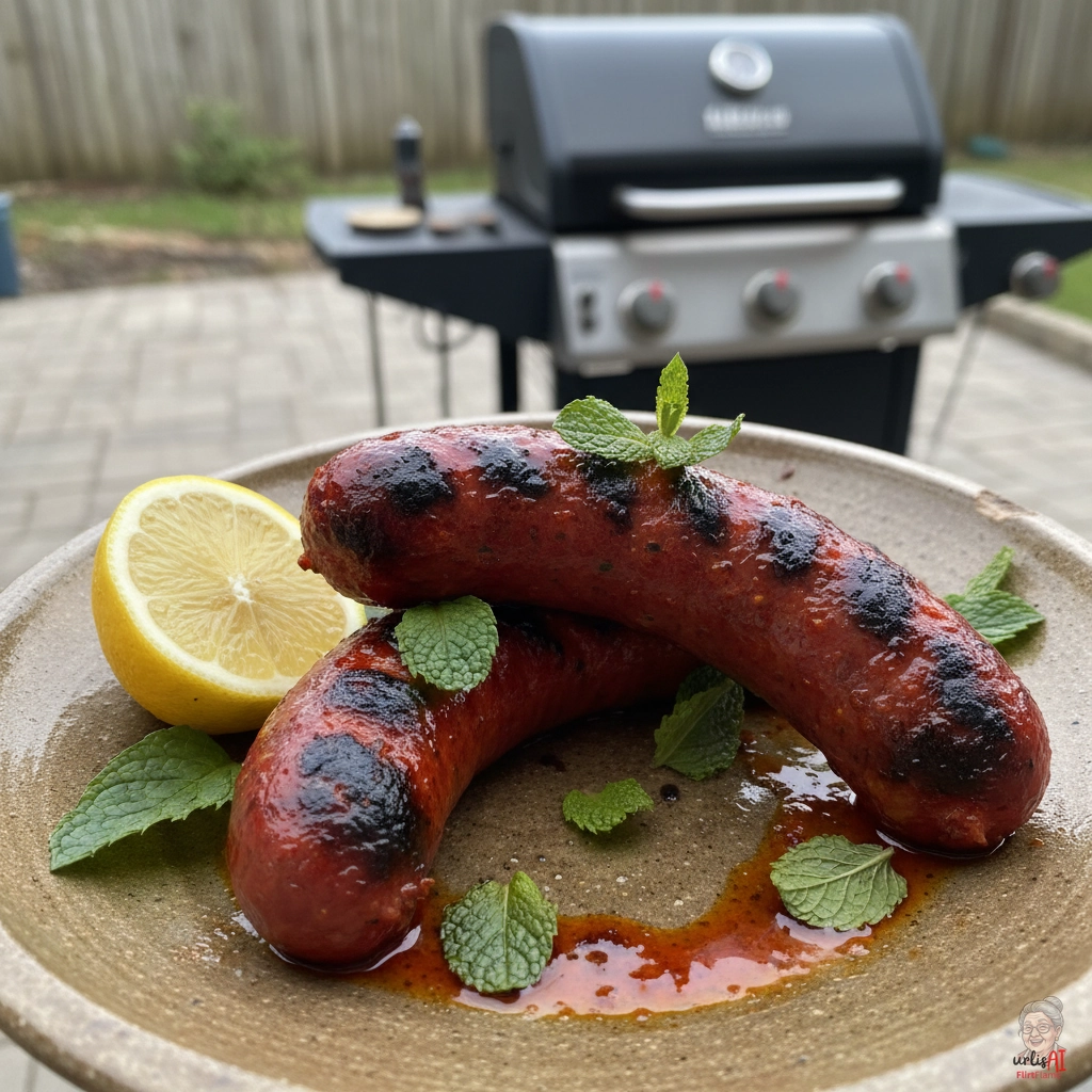 Marrakesch Feuerwürste — Gasgrill