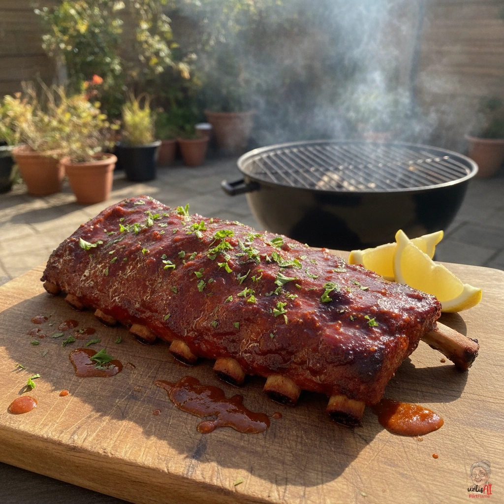 Marrakesch Harissa Ribs — Kohlegrill