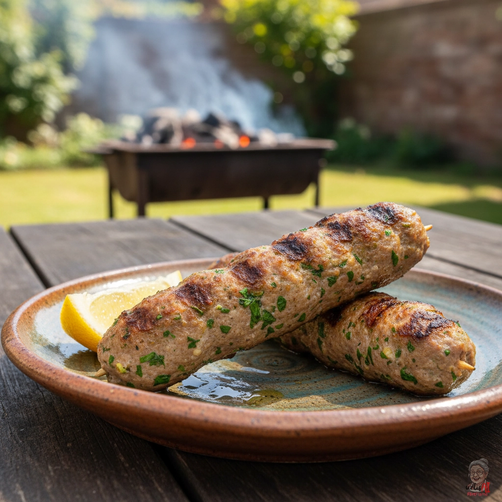 Marrakesch Keftaspieße — Kohlegrill